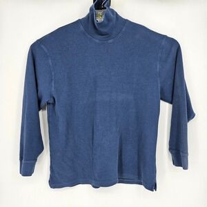 Vintage Viyella Sweater Mens Large Pullover Blue Wool Blend‎ Casual Preppy